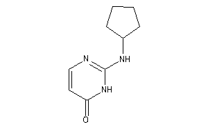 2-(cyclopentylamino)-1H-pyrimidin-6-one
