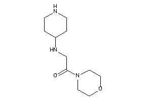 1-morpholino-2-(4-piperidylamino)ethanone