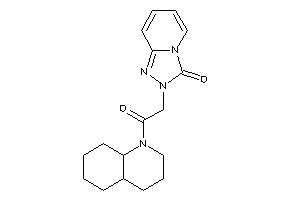 Image of 2-[2-(3,4,4a,5,6,7,8,8a-octahydro-2H-quinolin-1-yl)-2-keto-ethyl]-[1,2,4]triazolo[4,3-a]pyridin-3-one