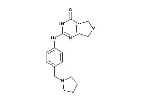 Image of 2-[4-(pyrrolidinomethyl)anilino]-5,7-dihydro-3H-thieno[3,4-d]pyrimidin-4-one