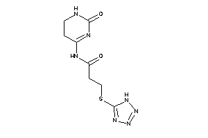 Image of N-(2-keto-5,6-dihydro-1H-pyrimidin-4-yl)-3-(1H-tetrazol-5-ylthio)propionamide