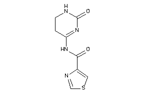 Image of N-(2-keto-5,6-dihydro-1H-pyrimidin-4-yl)thiazole-4-carboxamide