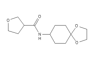 N-(1,4-dioxaspiro[4.5]decan-8-yl)tetrahydrofuran-3-carboxamide