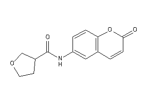 N-(2-ketochromen-6-yl)tetrahydrofuran-3-carboxamide
