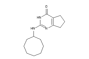 2-(cyclooctylamino)-3,5,6,7-tetrahydrocyclopenta[d]pyrimidin-4-one