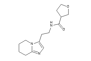 N-[2-(5,6,7,8-tetrahydroimidazo[1,2-a]pyridin-3-yl)ethyl]tetrahydrofuran-3-carboxamide