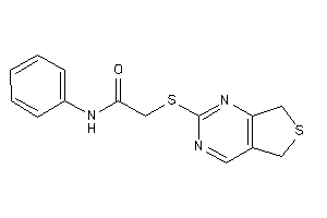 Image of 2-(5,7-dihydrothieno[3,4-d]pyrimidin-2-ylthio)-N-phenyl-acetamide