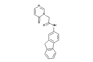 N-(9H-fluoren-2-yl)-2-(6-ketopyrimidin-1-yl)acetamide