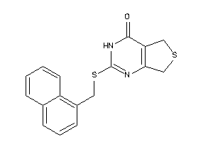 Image of 2-(1-naphthylmethylthio)-5,7-dihydro-3H-thieno[3,4-d]pyrimidin-4-one