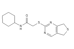 N-cyclohexyl-2-(5,7-dihydrothieno[3,4-d]pyrimidin-2-ylthio)acetamide