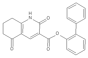 2,5-diketo-1,6,7,8-tetrahydroquinoline-3-carboxylic Acid (2-phenylphenyl) Ester