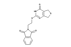 Image of 2-[2-[(4-keto-5,7-dihydro-3H-thieno[3,4-d]pyrimidin-2-yl)thio]ethyl]isoindoline-1,3-quinone