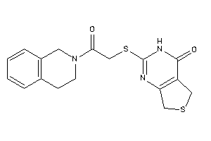 2-[[2-(3,4-dihydro-1H-isoquinolin-2-yl)-2-keto-ethyl]thio]-5,7-dihydro-3H-thieno[3,4-d]pyrimidin-4-one