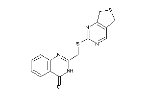 2-[(5,7-dihydrothieno[3,4-d]pyrimidin-2-ylthio)methyl]-3H-quinazolin-4-one