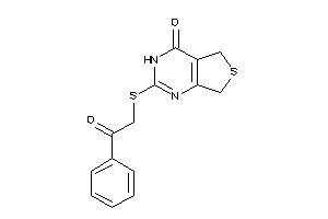 2-(phenacylthio)-5,7-dihydro-3H-thieno[3,4-d]pyrimidin-4-one