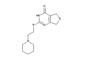 2-(2-piperidinoethylthio)-5,7-dihydro-3H-thieno[3,4-d]pyrimidin-4-one