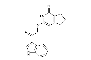 Image of 2-[[2-(1H-indol-3-yl)-2-keto-ethyl]thio]-5,7-dihydro-3H-thieno[3,4-d]pyrimidin-4-one