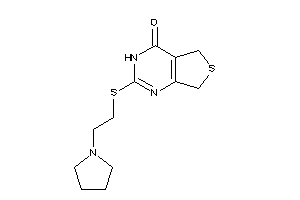 2-(2-pyrrolidinoethylthio)-5,7-dihydro-3H-thieno[3,4-d]pyrimidin-4-one