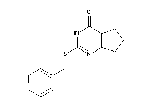 2-(benzylthio)-3,5,6,7-tetrahydrocyclopenta[d]pyrimidin-4-one