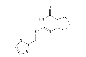2-(2-furfurylthio)-3,5,6,7-tetrahydrocyclopenta[d]pyrimidin-4-one