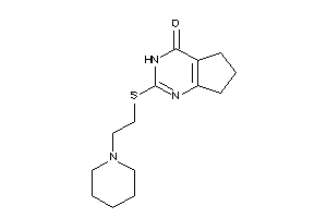 Image of 2-(2-piperidinoethylthio)-3,5,6,7-tetrahydrocyclopenta[d]pyrimidin-4-one