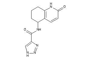 N-(2-keto-5,6,7,8-tetrahydro-1H-quinolin-5-yl)-1H-triazole-4-carboxamide
