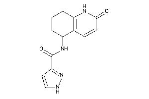 N-(2-keto-5,6,7,8-tetrahydro-1H-quinolin-5-yl)-1H-pyrazole-3-carboxamide