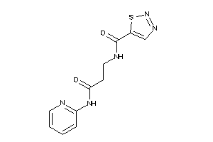 Image of N-[3-keto-3-(2-pyridylamino)propyl]thiadiazole-5-carboxamide