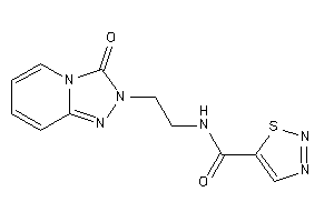 N-[2-(3-keto-[1,2,4]triazolo[4,3-a]pyridin-2-yl)ethyl]thiadiazole-5-carboxamide