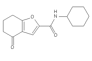 N-cyclohexyl-4-keto-6,7-dihydro-5H-benzofuran-2-carboxamide