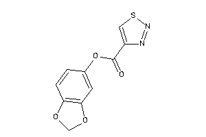 Thiadiazole-4-carboxylic Acid 1,3-benzodioxol-5-yl Ester