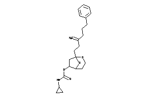 Image of N-cyclopropylcarbamic Acid [1-[3-(3-phenylpropyl)but-3-enyl]-2,8-dioxabicyclo[3.2.1]octan-6-yl] Ester