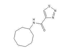 N-cyclooctylthiadiazole-4-carboxamide