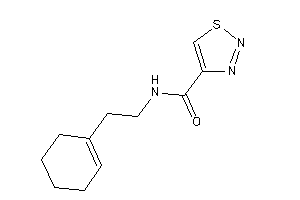 Image of N-(2-cyclohexen-1-ylethyl)thiadiazole-4-carboxamide