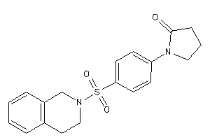 Image of 1-[4-(3,4-dihydro-1H-isoquinolin-2-ylsulfonyl)phenyl]-2-pyrrolidone