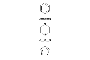 4-(4-besylpiperazino)sulfonylisoxazole