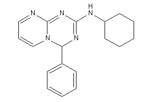 Cyclohexyl-(4-phenyl-4H-pyrimido[1,2-a][1,3,5]triazin-2-yl)amine