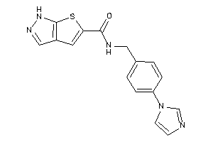 N-(4-imidazol-1-ylbenzyl)-1H-thieno[2,3-c]pyrazole-5-carboxamide