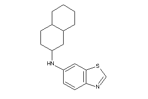 1,3-benzothiazol-6-yl(decalin-2-yl)amine