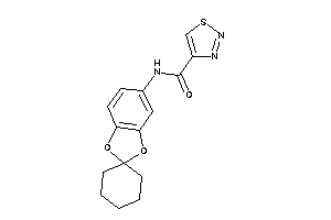 N-spiro[1,3-benzodioxole-2,1'-cyclohexane]-5-ylthiadiazole-4-carboxamide