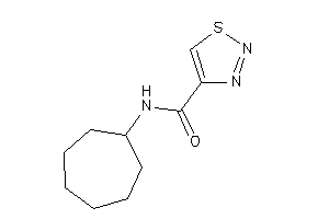 N-cycloheptylthiadiazole-4-carboxamide