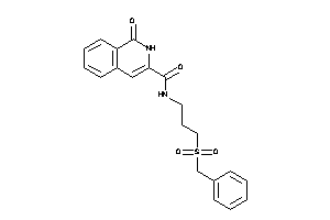 N-(3-benzylsulfonylpropyl)-1-keto-2H-isoquinoline-3-carboxamide