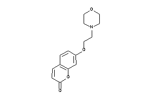 Image of 7-(2-morpholinoethoxy)coumarin