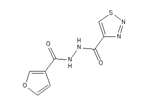 N'-(3-furoyl)thiadiazole-4-carbohydrazide