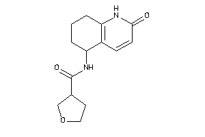 N-(2-keto-5,6,7,8-tetrahydro-1H-quinolin-5-yl)tetrahydrofuran-3-carboxamide