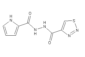 N'-(1H-pyrrole-2-carbonyl)thiadiazole-4-carbohydrazide