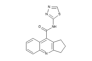 N-(1,3,4-thiadiazol-2-yl)-2,3-dihydro-1H-cyclopenta[b]quinoline-9-carboxamide
