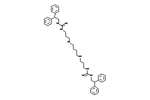 1-(2,2-diphenylethyl)-3-[3-[4-[3-[[N-(2,2-diphenylethyl)amidino]amino]propylamino]butylamino]propyl]guanidine
