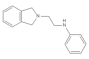 2-isoindolin-2-ylethyl(phenyl)amine