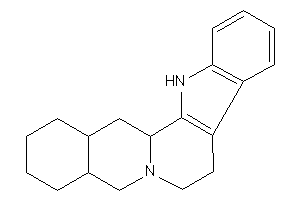 1,2,3,4,4a,5,7,8,13,13b,14,14a-dodecahydroisoquinolino[3,2-a]$b-carboline